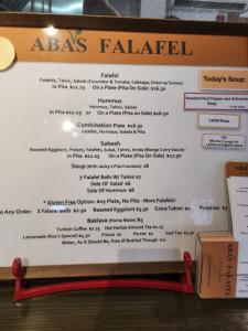 Aba's Falafel