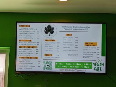 Black Leaf Vegan Cafe